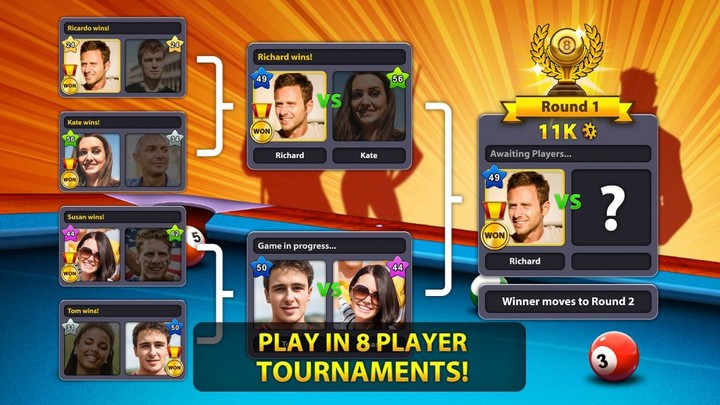8 Ball Pool(Mod Menu) screenshot image 2_playmods.net