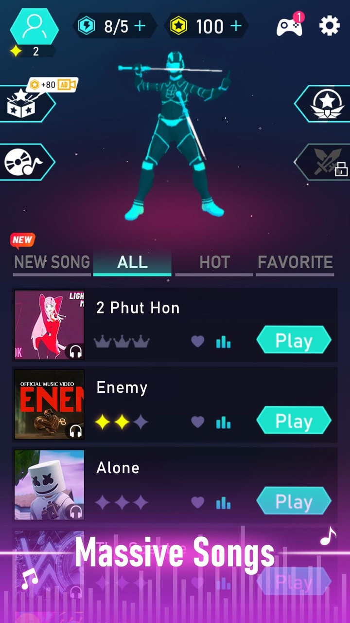 Music Blade: EDM Rhythm Runner_playmods.net