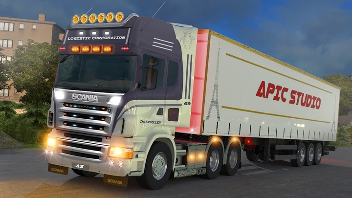Euro Cargo Truck Driver 3D(Mod APK) screenshot image 2_playmods.net