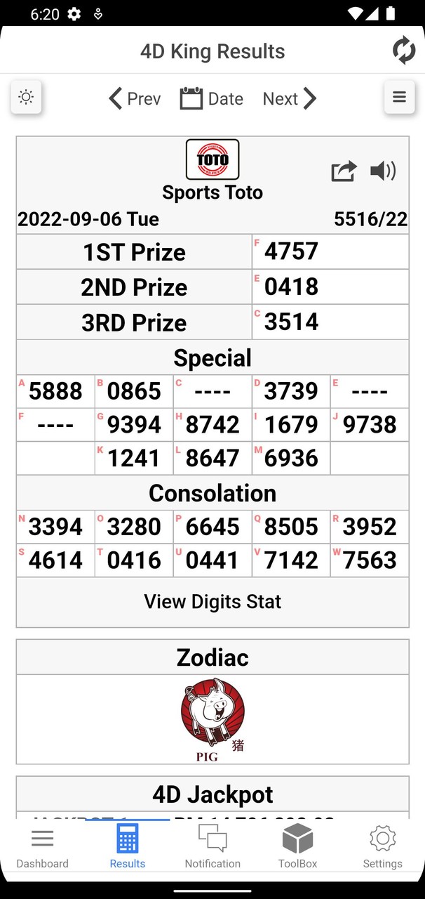 4D King Live 4D Results_playmods.net