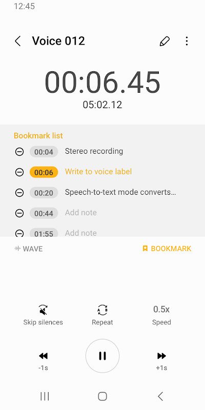 Samsung Voice Recorder_playmods.net