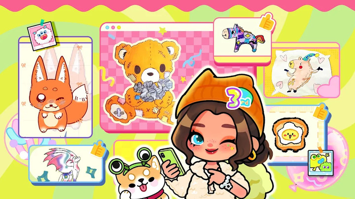 Aha World: Dolls Game for Kids_playmods.net