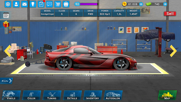 Unlim Drag Racing Super Cars(Unlimited Currency) screenshot image 1_playmods.net