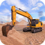 Excavator Crane Driving Sim_playmods.net