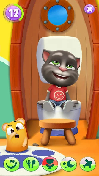 My Talking Tom 2(Unlimited coins) screenshot image 3_playmods.net