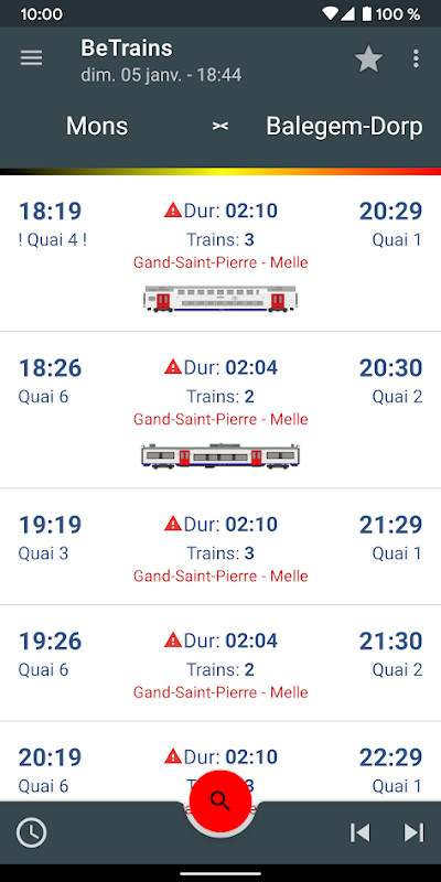 BeTrains (An alternative to the official SNCB app)_playmods.net