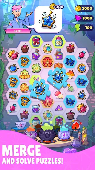 Potion Merge: Magic Tower(Unlimited Coins) screenshot image 5_playmods.net