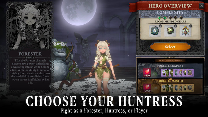 Soul Huntress: Roguelike(mod menu) screenshot image 4_playmods.net