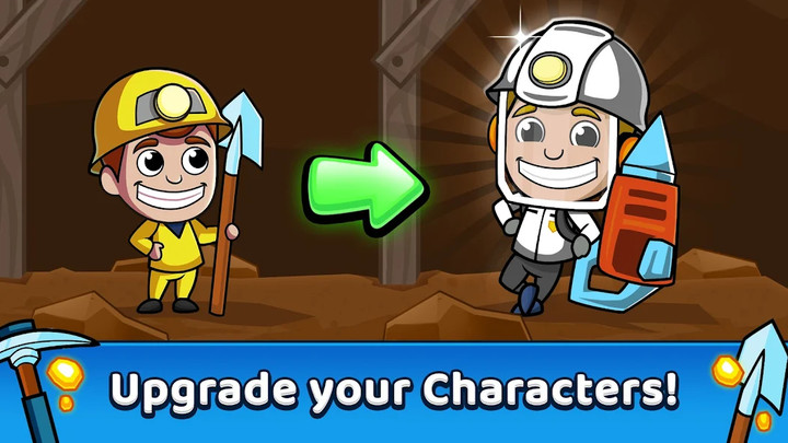 Idle Miner Tycoon: Gold Games(Unlimited Money) screenshot image 2_playmods.net
