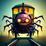 Scary Spider Train Rampage_playmods.net