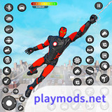 Flying Rope Hero: Spider Games(Speed change)29_playmods.net