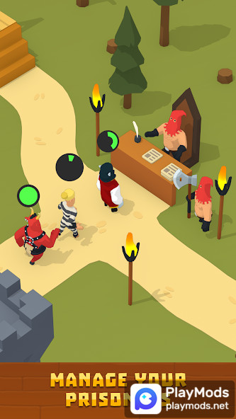 Idle Medieval Prison Tycoon(unlimited money) screenshot image 2_playmods.net