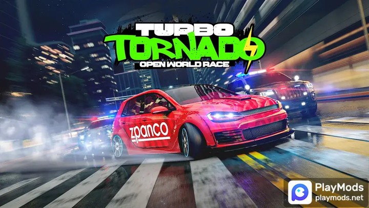 Turbo Tornado: Open World Race‏(لا اعلانات) screenshot image 1_playmods.net