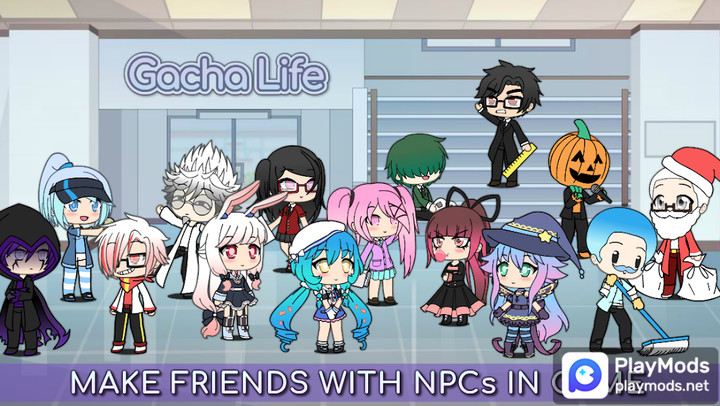 Gacha Life(Unlimited Currency) screenshot image 5_playmods.net