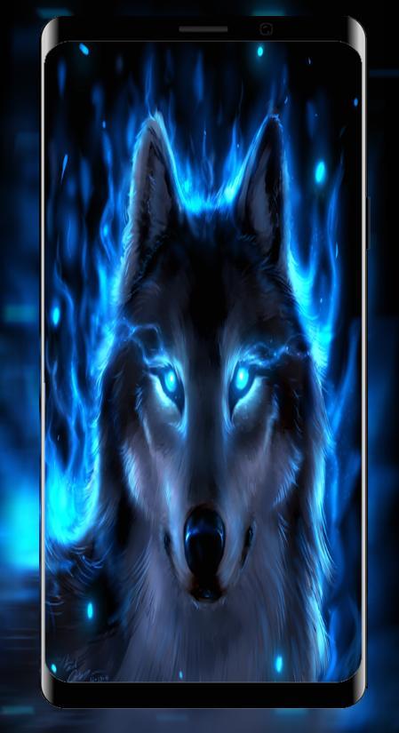 Wallpapers Wolf Dark Wolves HD_playmods.net