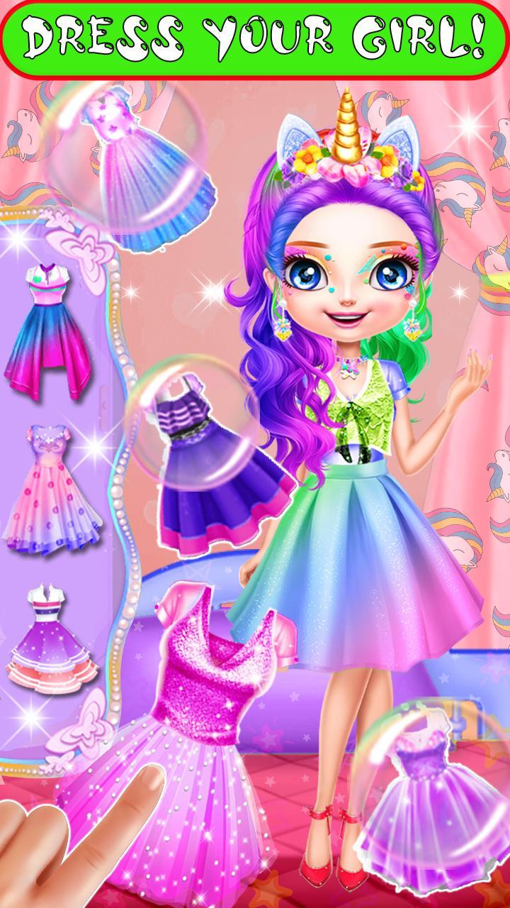 Princess Kids Makeup & DressUp_playmods.net