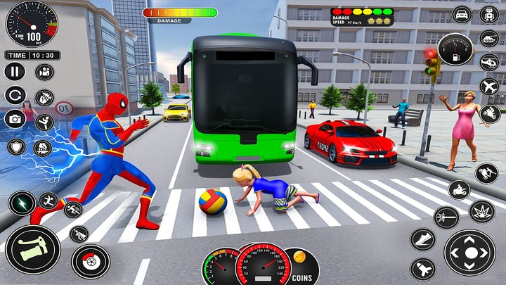 Grand Robot Superhero Games_playmods.net