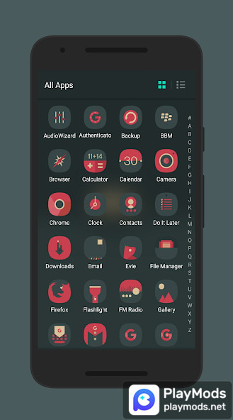 Sagon: Dark Icon Pack(Vollversion) screenshot image 2_playmods.net