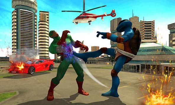 Monster Turtle hero Vs Captain: Robot Battle APK(Unlocked) screenshot image 3_playmods.net