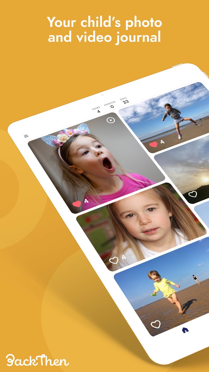 BackThen baby milestones album_playmods.net