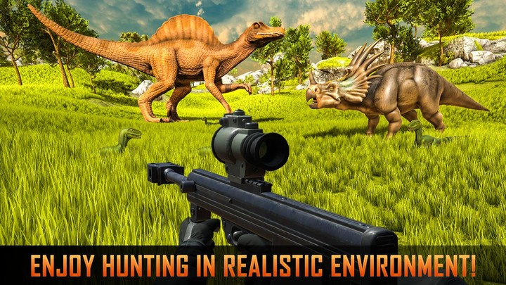 Dino Hunting Wild Animal Game_playmods.net