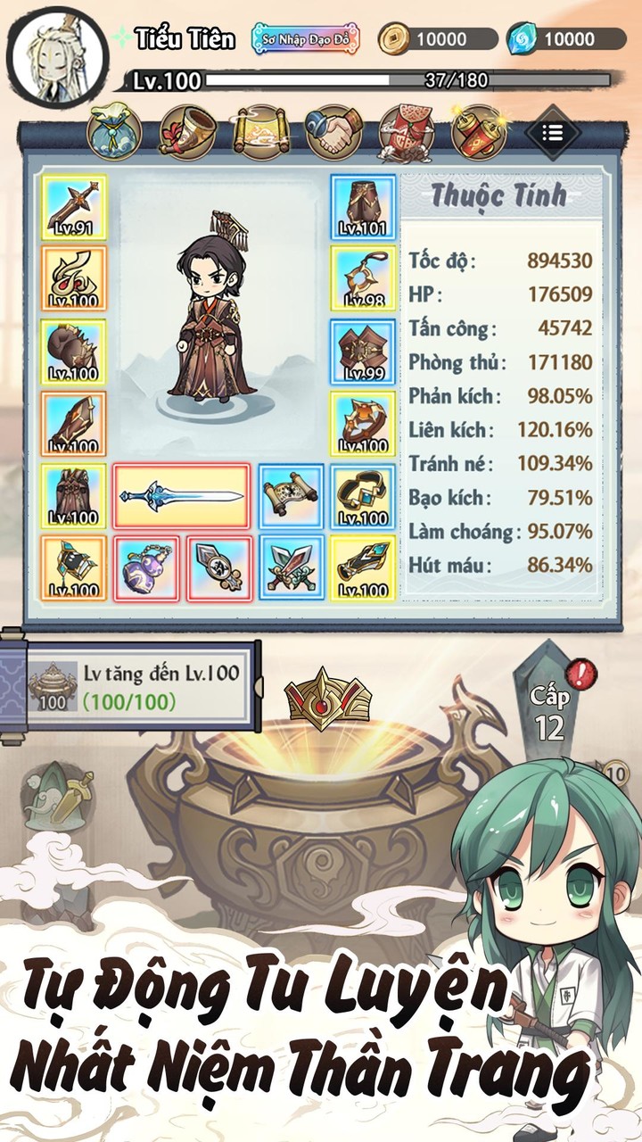 Little Taoist:Infinity Forging_playmods.net