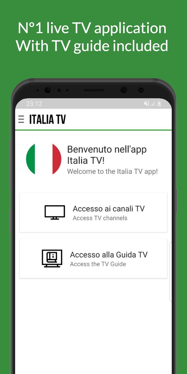 Italia TV Live - Italy TV_playmods.net