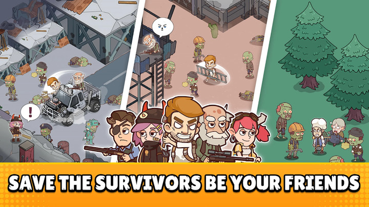 Mini Survival: Zombie Fight(Free Shopping) screenshot image 1_playmods.net