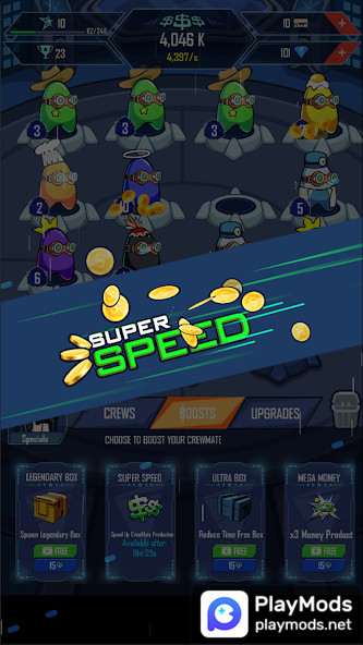 Save The Crew(Speed change) screenshot image 2_playmods.net