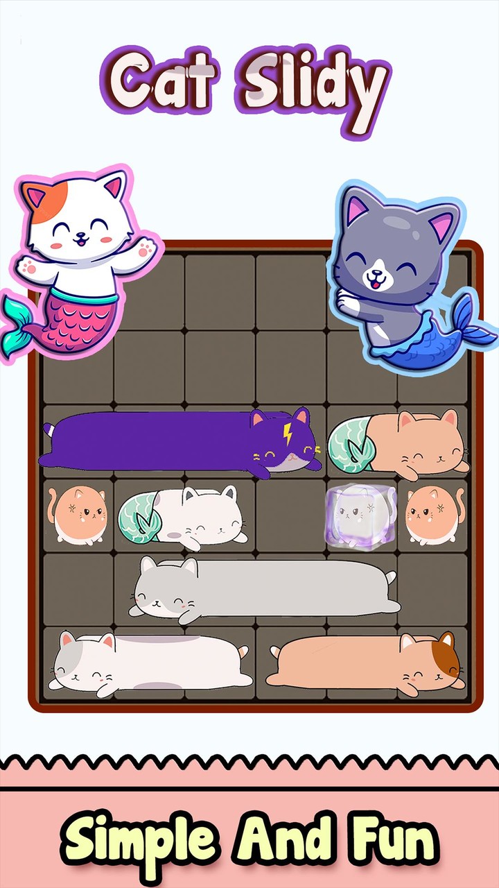 Cat Slidy: Kawaii Slide Puzzle_playmods.net