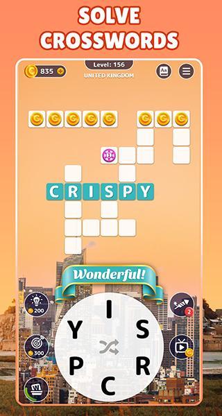 Words of Crossword & Wonders_playmods.net