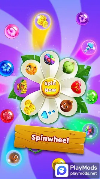 Bubble Shooter - Flower Games(Remove ads) screenshot image 5_playmods.net