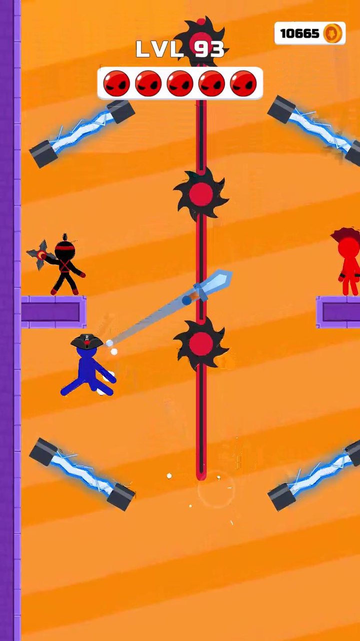 StickMan Teleport 2D_playmods.net