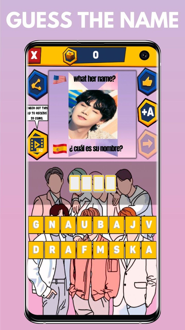 BTS ARMY GAMES MV SONG QUIZ_playmods.net