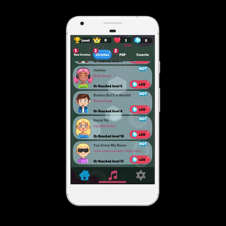 Christian Music Piano Tiles_playmods.net