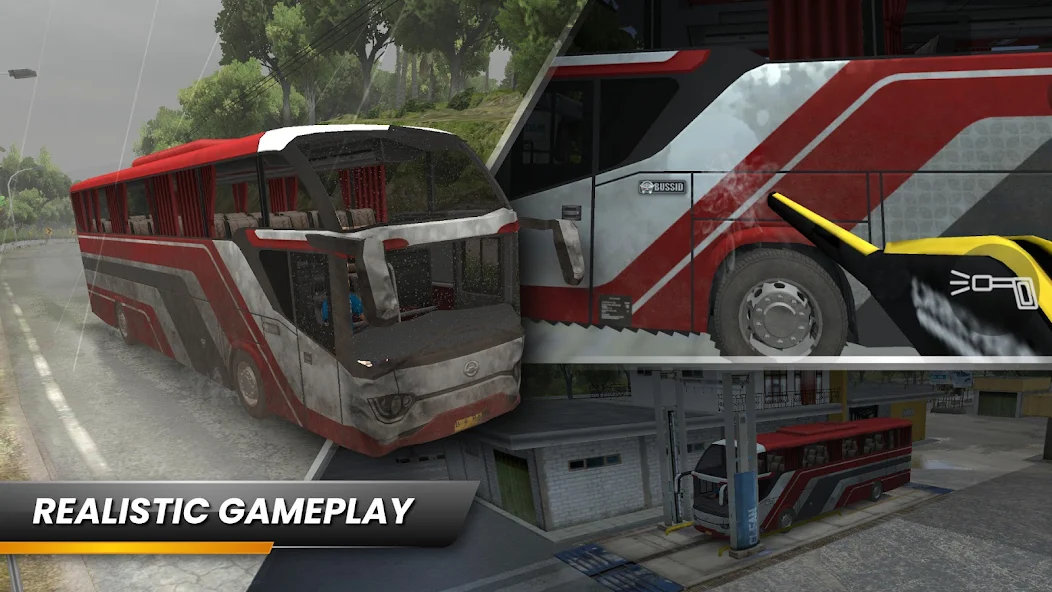 Bus Simulator Indonesia Shiba screenshot 5