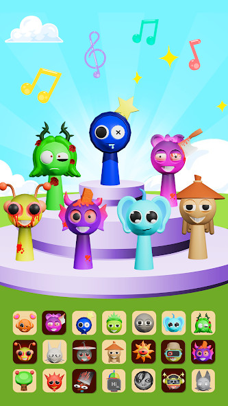 Sprunky Beatbox Horror 3D(NO ADS) screenshot image 2_playmods.net