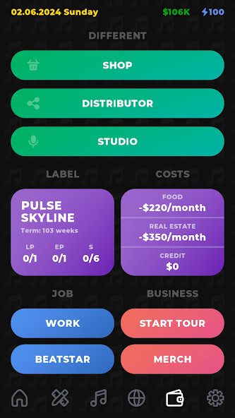 Rapper Life Simulator(Unlimited Resources) screenshot image 5_playmods.net