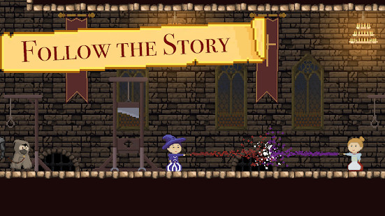 Restless Hero - Pixel Art Dungeon Adventure(Unlimited money) screenshot image 1_playmods.net