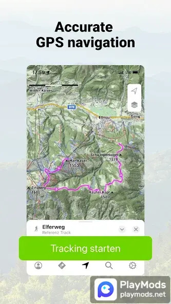 bergfex: hiking & tracking(Unlocked) screenshot image 3_playmods.net