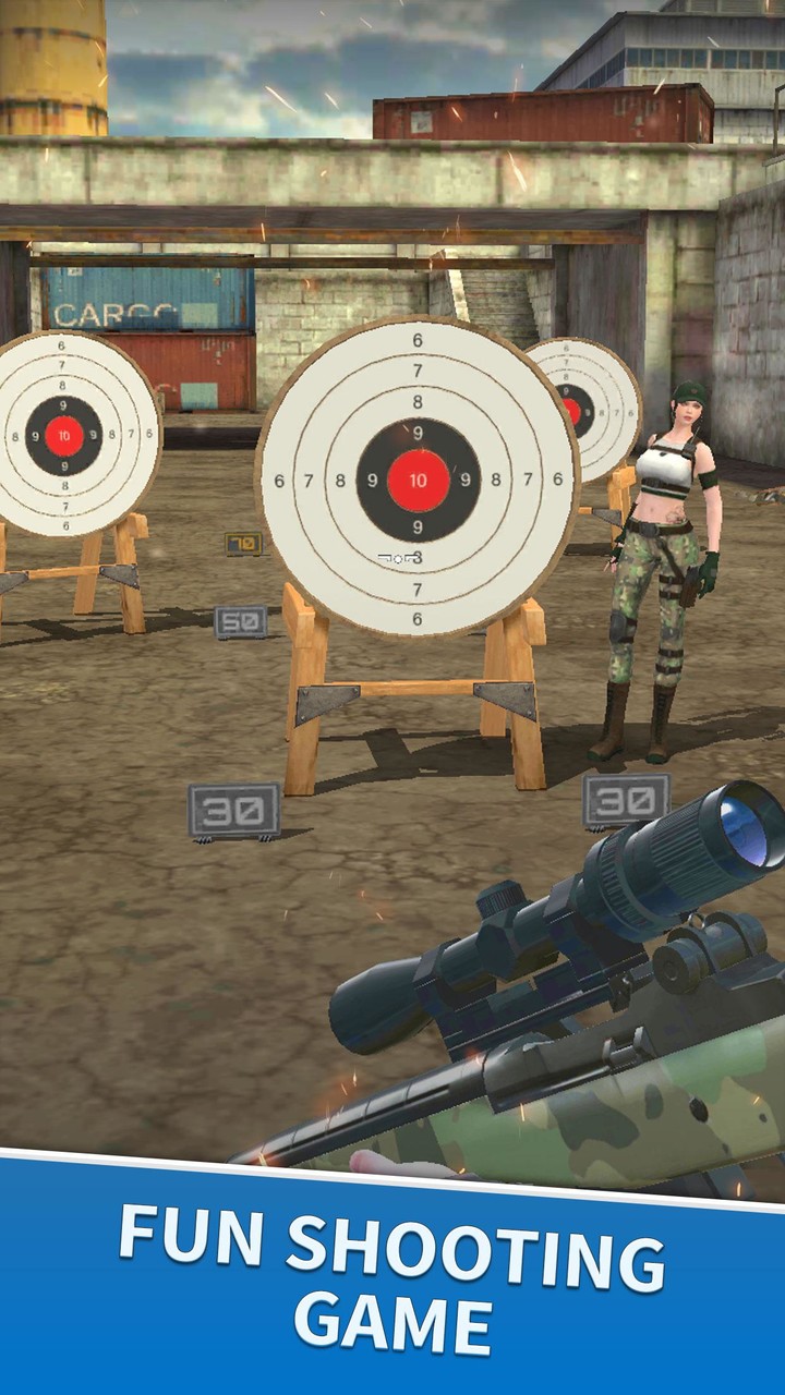 Sniper Range - Gun Simulator_playmods.net