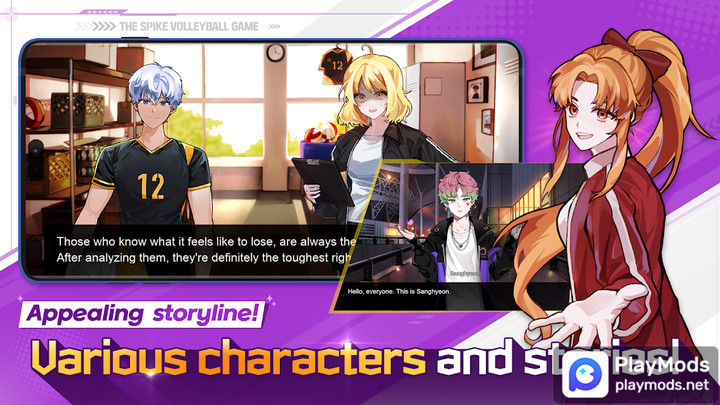 The Spike - Volleyball Story(Unlimited Currency) screenshot image 2_playmods.net