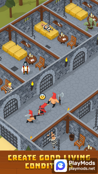 Idle Medieval Prison Tycoon(unlimited money) screenshot image 3_playmods.net
