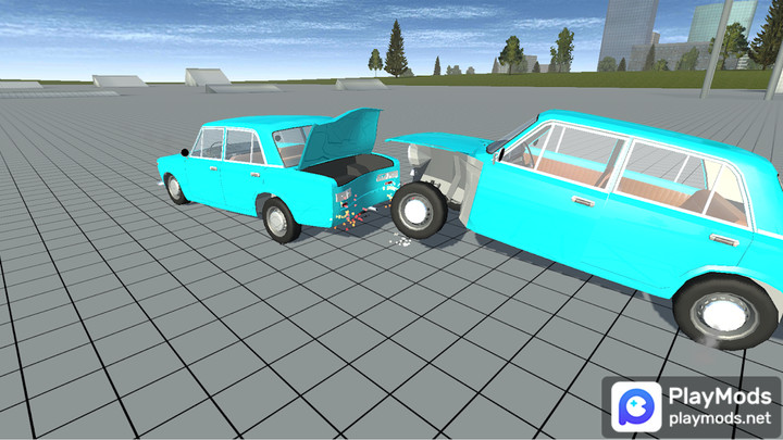 Simple Car Crash Physics Sim(Mods inside) screenshot image 4_playmods.net