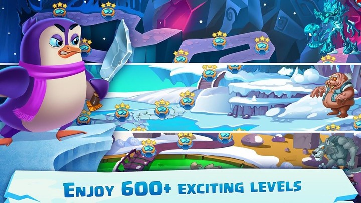 Jewel Match 3 - Penguin Story_playmods.net