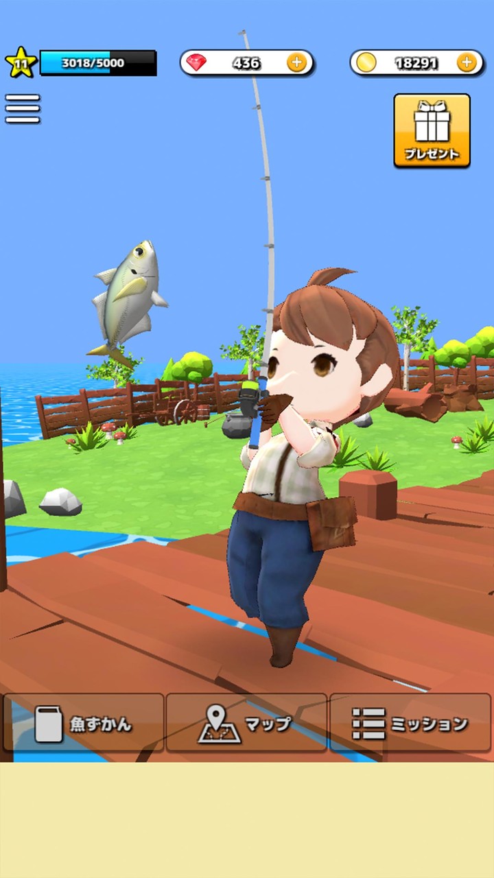 Fishing game Easy fishing life_playmods.net