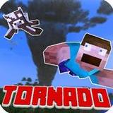 Tornado Mod for MCPE. Minecraft PE Tornado Addon!!(Official)67.5_playmods.net