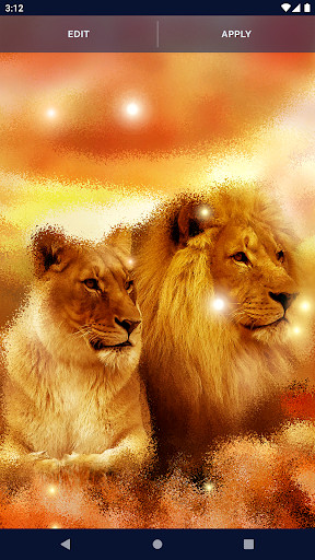 Brave Lion Live Wallpaper_playmods.net
