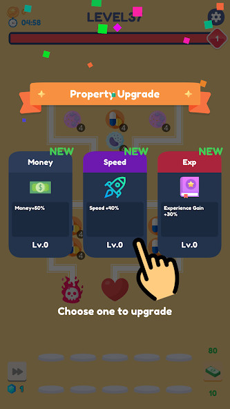 Idle TD: Virus Invasion(Unlimited Money) screenshot image 3_playmods.net