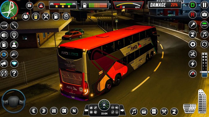 City Coach Bus Game 3D_playmods.net